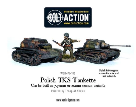 BOLT ACTION Polish TKS Tankette