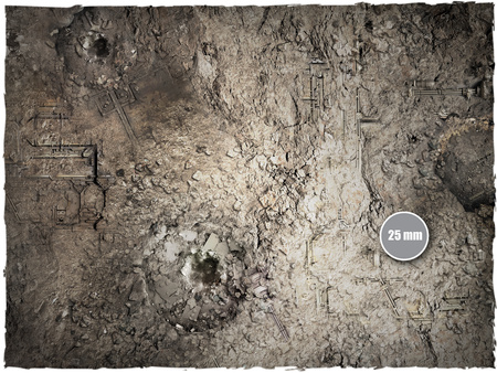 DEEP-CUT Sector Imperialis - Mousepad, 4x6 feet