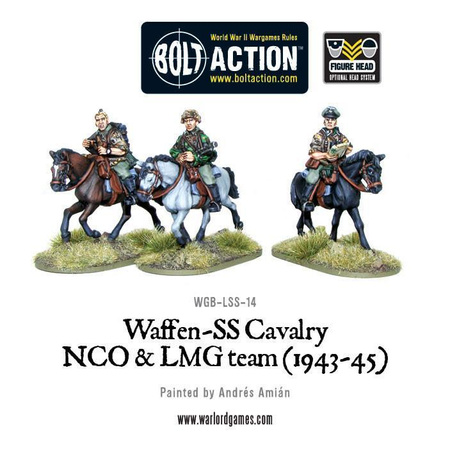 BOLT ACTION - Waffen SS Cavalry NCO & LMG 1942-45