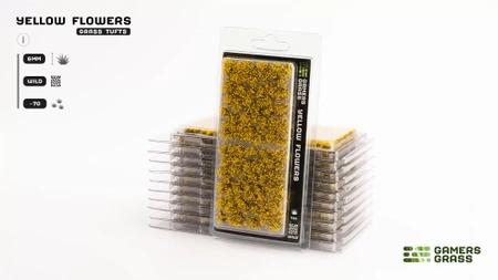 Gamers Grass: Special tufts - 6 mm - Yellow Flowers (Wild)