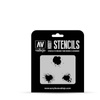 Vallejo: Stencils - Paint Stains