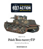 BOLT ACTION: Twin-turreted Polish 7TP tank