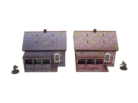MICRO ART - WW2 Ostfront Village Doma (2) (28mm)