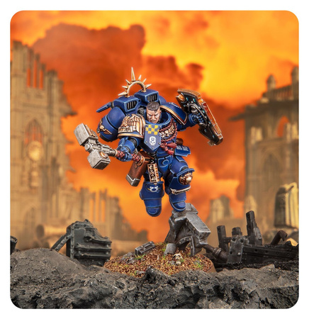 SPACE MARINES - Captain with Jump Pack and Relic Shield