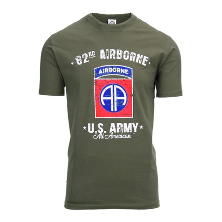 Podkoszulka T-shirt U.S.Army WWII 82nd Airborne Zielona  FOSTEX