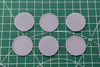 PM - 24pc set of thin 25mm Bases for Tabletop Wargaming Mini's - 3D Printed