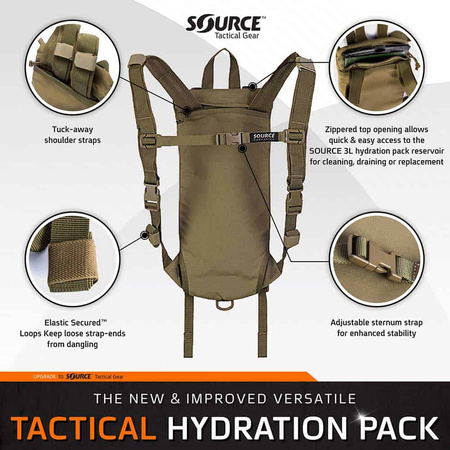 System Hydracyjny WXP Tactical 3 L Olive Source