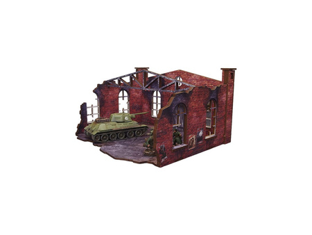 MICRO ART - WW2 Ostfront Stalingrad Factory Front (1) (28mm) PREPAINTED