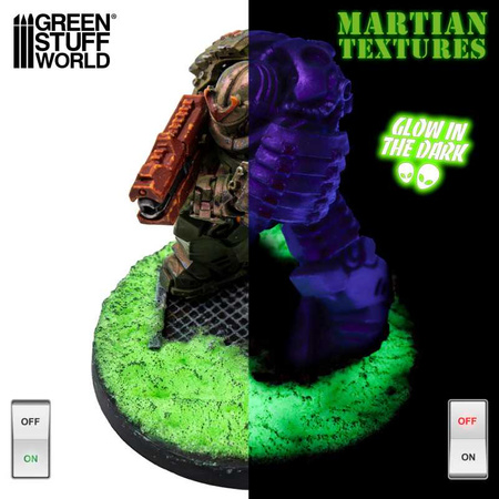 Green Stuff World Textured Paint - Martian - Fluor Green 30ml