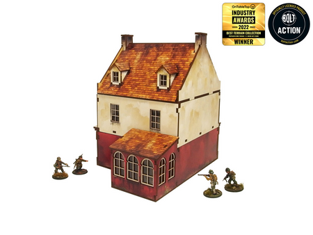 MICRO ART - WW2 NORMANDY RESTAURANT (28MM)