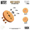 GSW - MDF Bases - Round 25 mm (Pack x100)