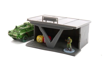 PM - Soviet Bus Stop - 3D Printed  - 28mm