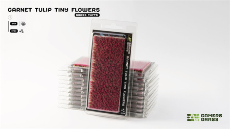 Gamers Grass: Garnet Tulip Tiny Flowers
