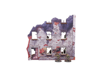 MICRO ART - WW2 Ostfront Stalingrad Univermag Left (with 3rd floor) (1) (28mm) PREPAINTED