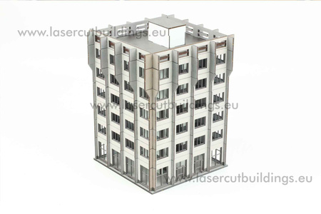 Biurowiec II LBHP0356 - prepaint - 1:56 / 28mm