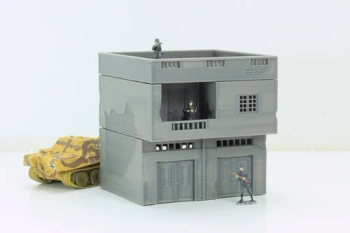 PM - Arab Urban Building - Shop - 3D Printed - 28mm