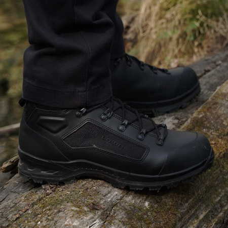 Buty BREACHER GTX MID WIDE Czarne LOWA