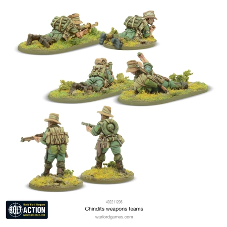 BOLT ACTION Chindit Weapons Teams