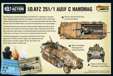 BOLT ACTION Sd.Kfz 251 C Hanomag