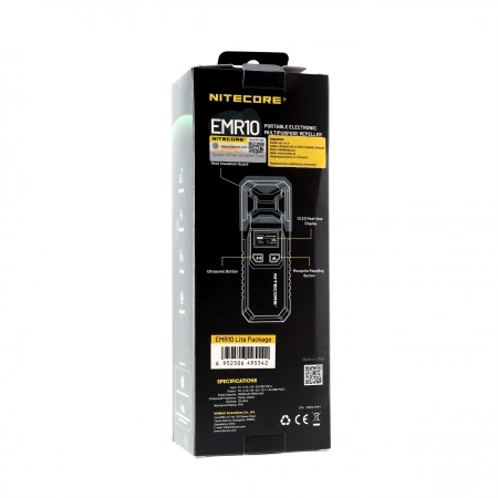 NITECORE Odstraszacz komarów 2w1 EMR10 Lite czarny