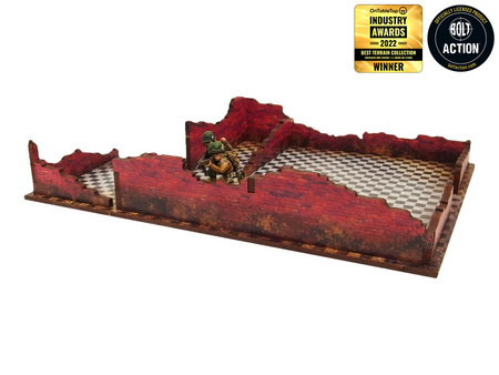 MICRO ART - WW2 NORMANDY RESTAURANT (28MM)