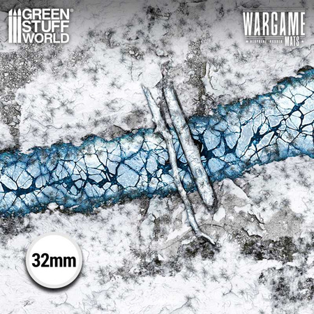 GSW - Neoprene Mat 4x6' Blizzard Hollows (120x180cm)