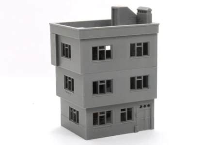 PM - Modern Middle East Urban Building MET_04 - 3D Printed - 28mm