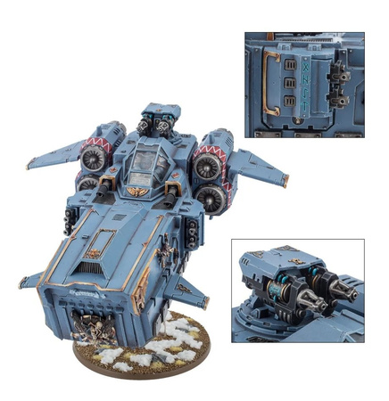 WH 40K SPACE WOLVES Stormfang Gunship
