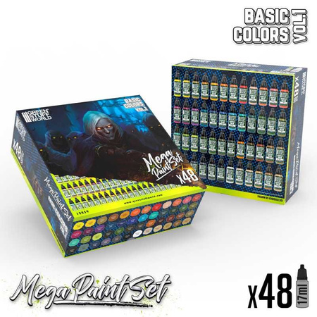 Green Stuff World Basic Mega Paint Set - Vol. 1.0