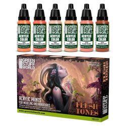 Green Stuff World Zestaw farb Flesh Tones