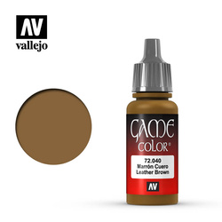 Vallejo: 72.040 - Game Color - Leather Brown (18 ml)