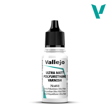 Vallejo: 72.653 - Ultra Matt Polyurethane Varnish (18 ml)