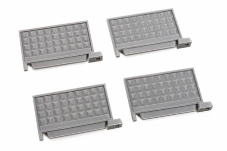 PM - PO2 Modular Concrete Fences - 3D Printed - 28mm