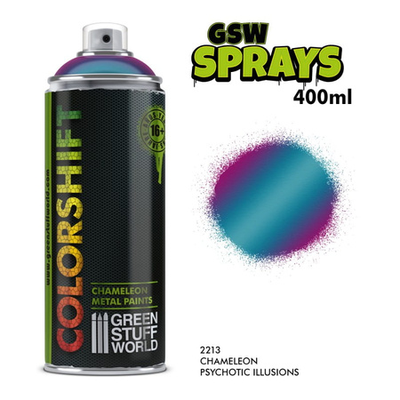 GSW - SPRAY Colorshift Chameleon PSYCHOTIC ILLUSIONS 400ml