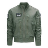 Kurtka F-35 Flight Jacket Zielona Fostex