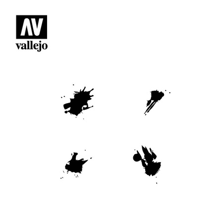 Vallejo: Stencils - Petrol Spills