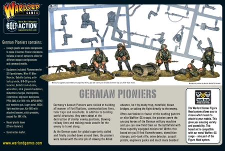 BOLT ACTION German Pioniers