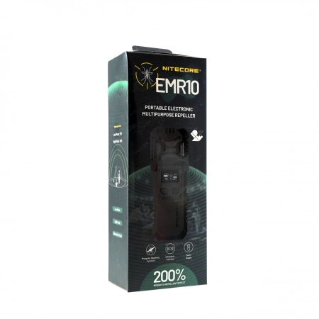 NITECORE Odstraszacz komarów 2w1 EMR10 Lite czarny