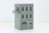 PM - Arab Urban Building - Corner House - 3D Printed - 28mm