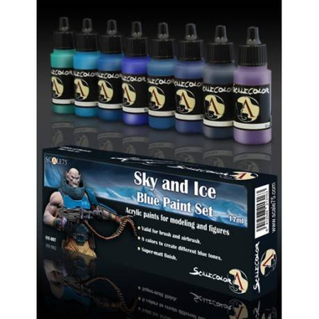 Scale 75: Sky and Ice Paint Set