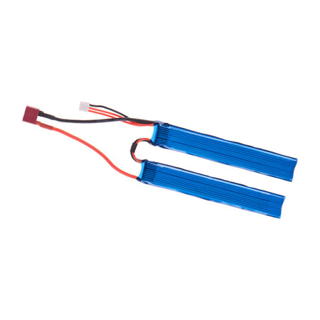Bateria Lipo 7.4V 1300mAh 25C 1+1 T-Plug Nimrod