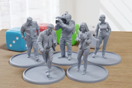 PM - Civilians Set Volume 2 - 3D Printed - 28mm
