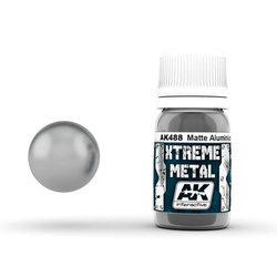 AK Interactive XTREME METAL MATTE ALUMINIUM 30 ML