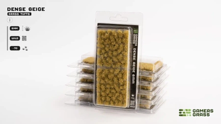 Gamers Grass: Grass tufts - 6 mm - Dense Beige (Wild)