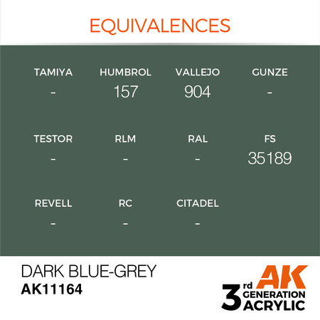 AK Interactive DARK BLUE-GREY – STANDARD