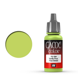 Vallejo: 72.104 - Game Color - Fluo - Green (18 ml)