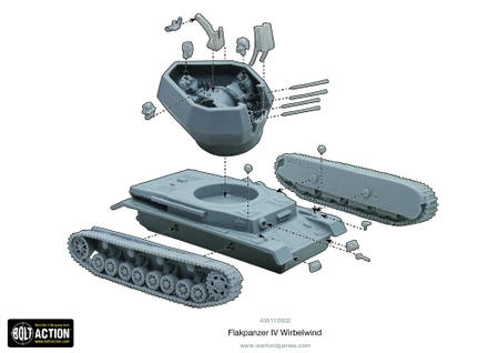 BOLT ACTION Flakpanzer IV Wirbelwind