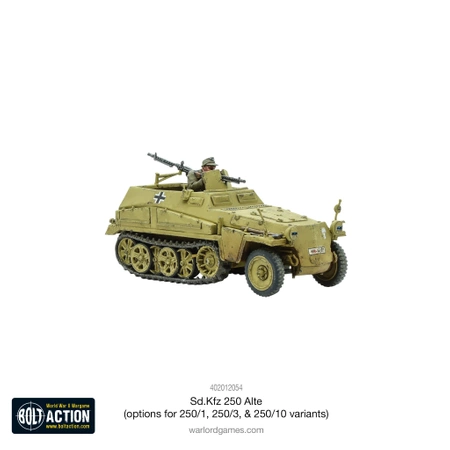 BOLT ACTION Sd.Kfz.250 (Alte) Half-Track (Options for 250/1, 250/3, 250/10)