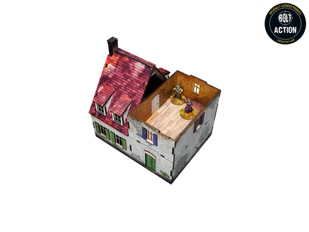 MICRO ART - WW2 NORMANDY FARMHOUSE (28MM)