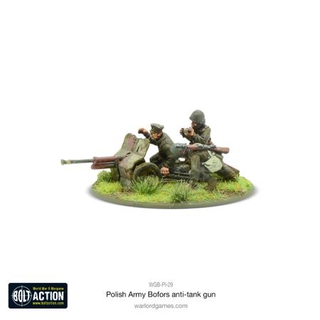 BOLT ACTION Polish Army Bofors 37mm Anti-Tank Gun